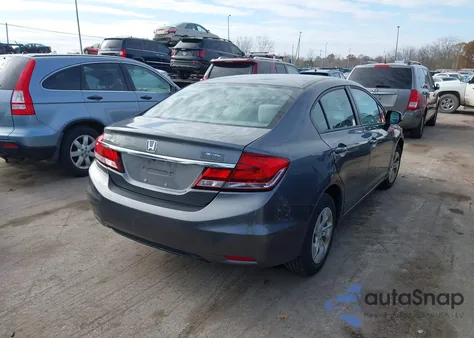 2013 Honda Civic Lx из США, поврежденный, VIN 19XFB2F55DE037688